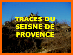 Traces du sisme de Provence (1909)