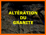 Altration du granite